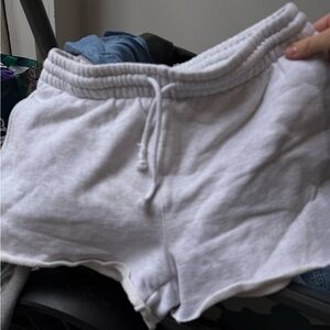 TNA White Athletic Shorts for Active Comfort